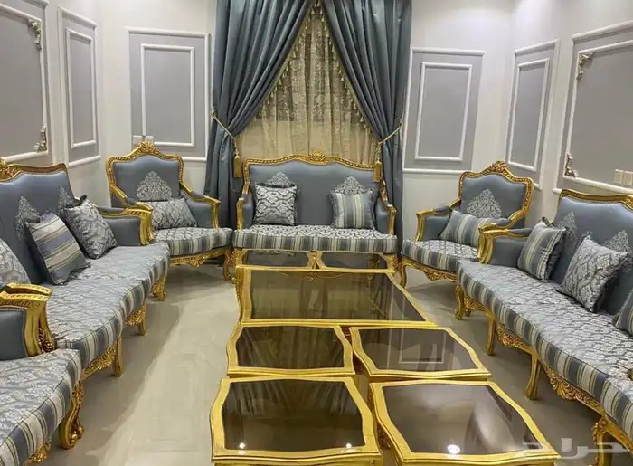 تنجيد كنب كراسي تغير قماش وسفنج 3