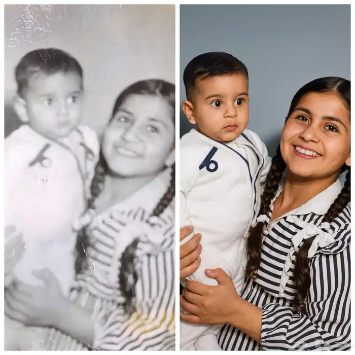 ترميم وتوضيح الصور القديمة بالألوان استرجع لحظاتك الجميلة 7