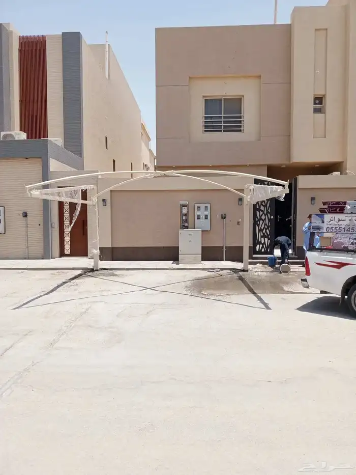 مظلات سواتر الحوش سندويش بنل  برجولات .برجولات .سواتر وترميم 5