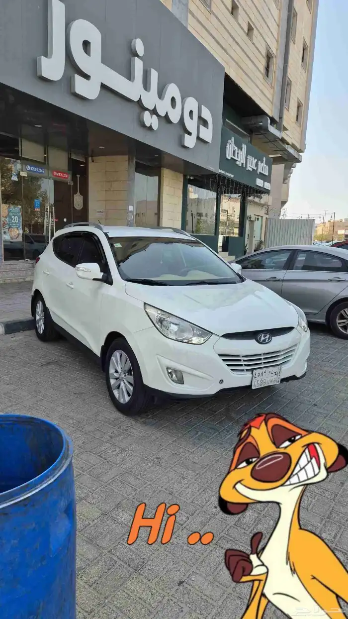 للبيع توسان موديل 2013 ثمار وفحص جديد يوجد فيها دبل بس مفصول 2