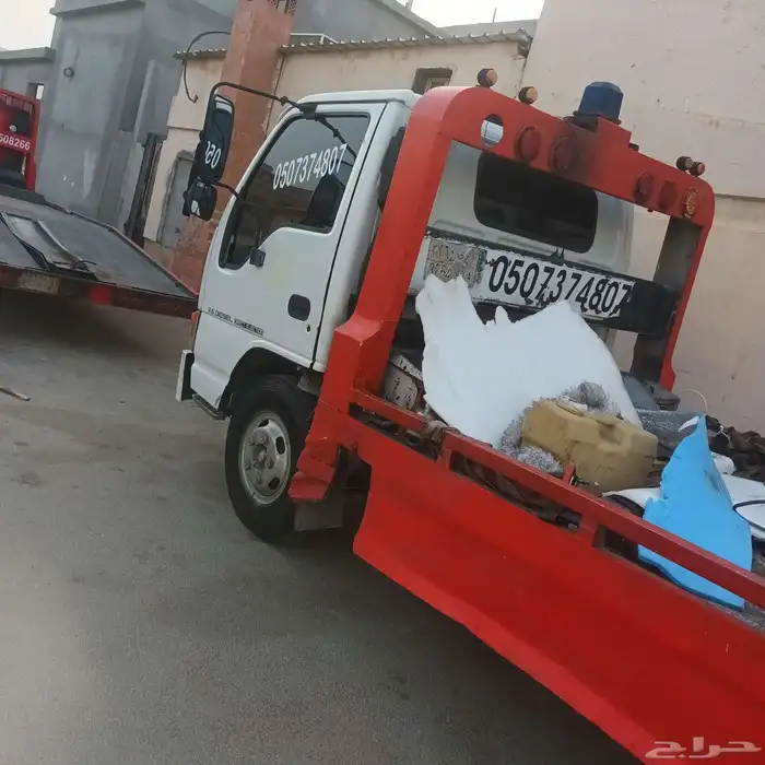 للبيع سطحة ايسوزو مديل 2001 فحص واستماره منتهية الموقع الخرج 1
