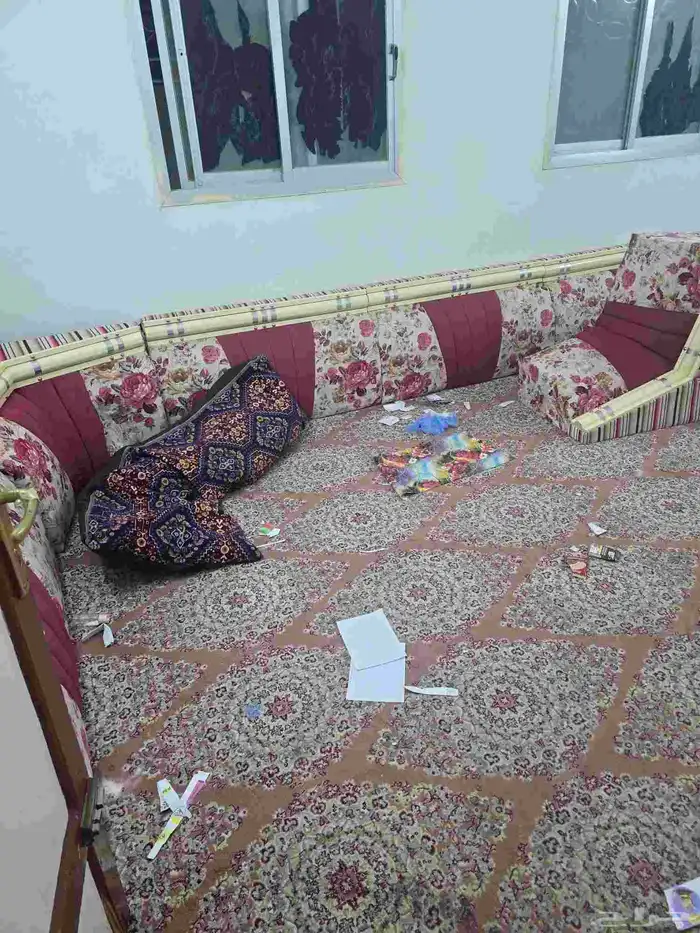 جلسه بفرشتها للبيع مع فرشه اضافيه نضيفه 3