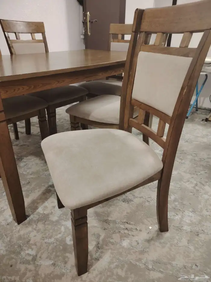 طاولة طعام ب5 كراسي للبيع 5
