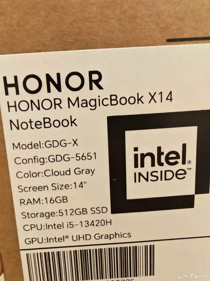 لابتوب هونر ماجيك بوك اكس 14 Honor MagicBook x14 1