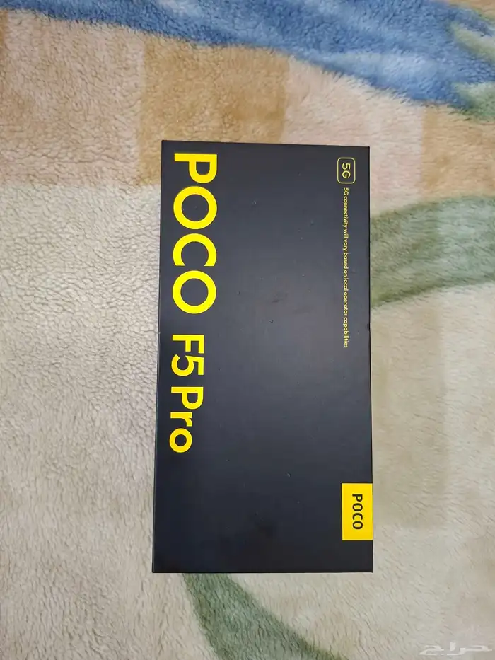 بوكو اف فايف برو poco f5 pro 256gb 12ram 1
