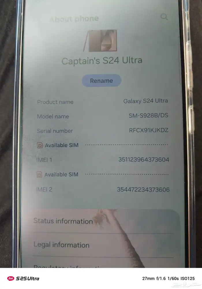Samsung s24 ultra under warranty same as New 5