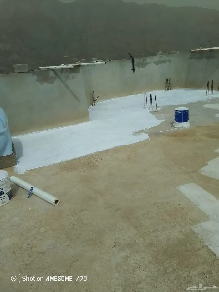 عزل الاسطح من تسرب الماء 2