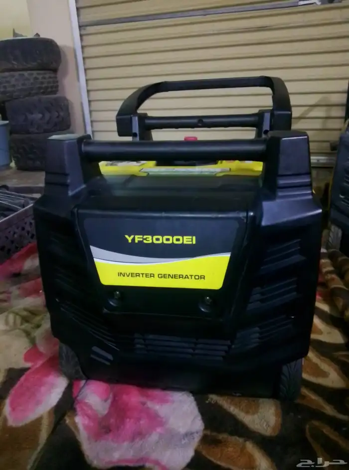 ماطور كهرب انفيرتورصامت بنزين حجم 3000 وات جديد لم يستخدم 2