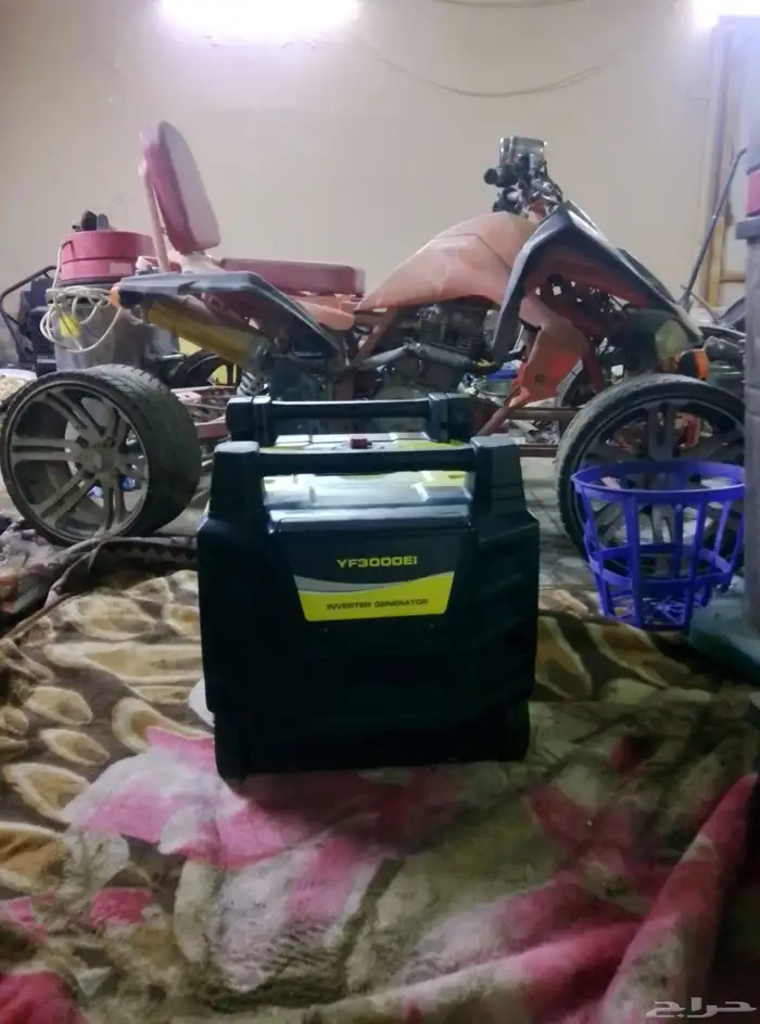 ماطور كهرب انفيرتورصامت بنزين حجم 3000 وات جديد لم يستخدم 8