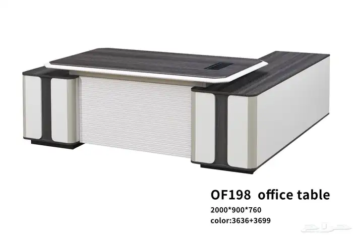 modern manager desk set and staff desks 4