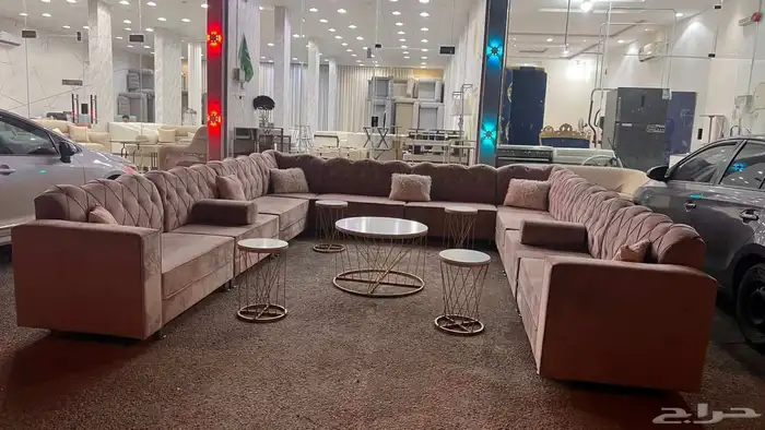 اطقم كنب بحاله جيده شبه الجديد 1