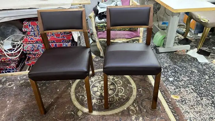 تنجيد كنب كراسي تغير قماش وسفنج 1