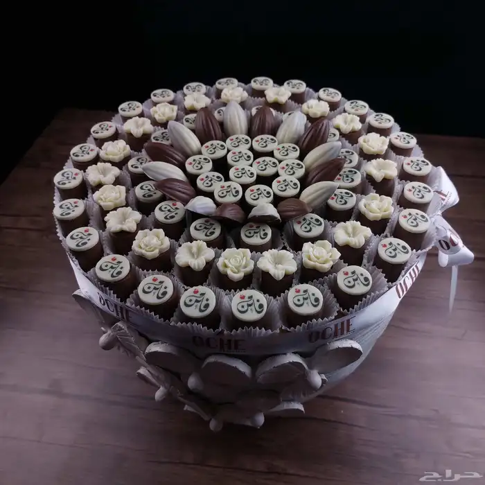 كوكيز وشوكلاتة وتمر محشي 27