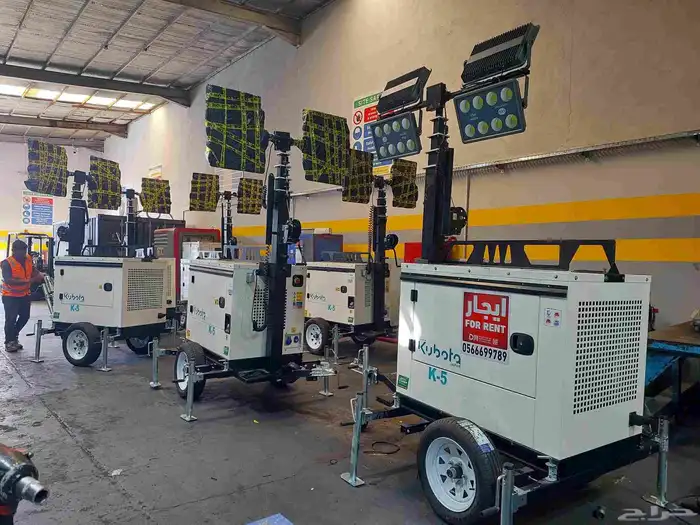 تورلايت ابراج اضاءة ايجار 0