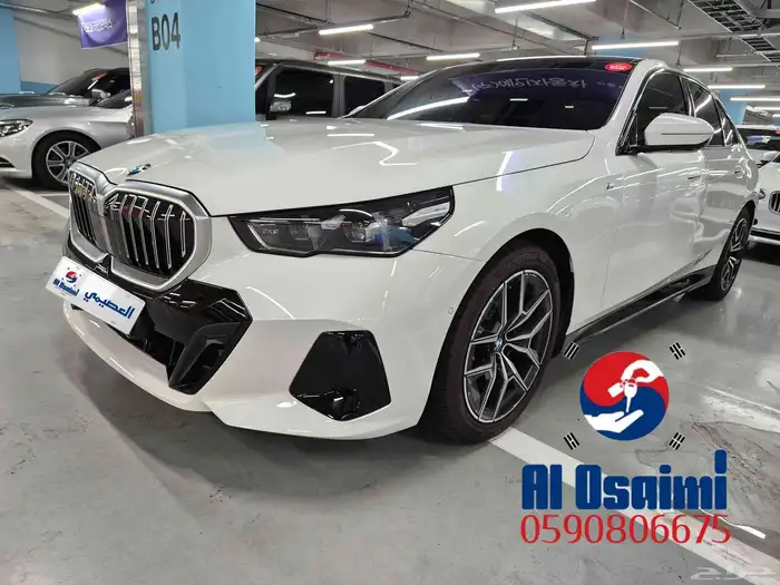 BMW 520I M Sport 2024 استيراد من كوريا - معرض العصيمي 0