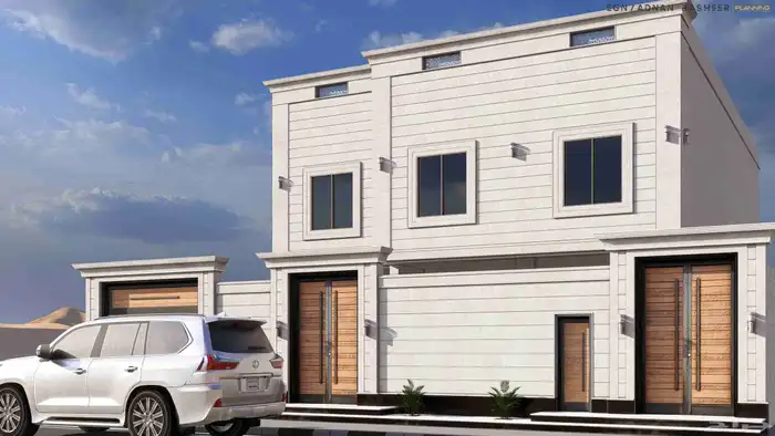 أعمال الديكورات الخارجية حجر رخام 3