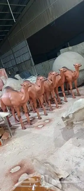 مجسمات ديكورات فايبر جلاس 3