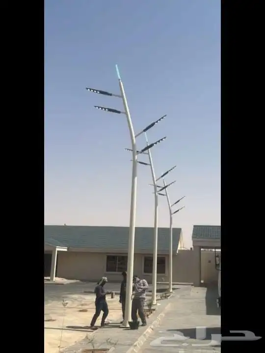 توريد اعمده واناره 4