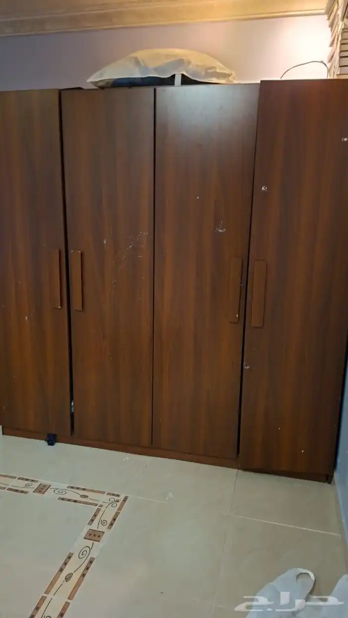 أثاث مستعمل  دولاب  تسريحة  كنب  مراية 0