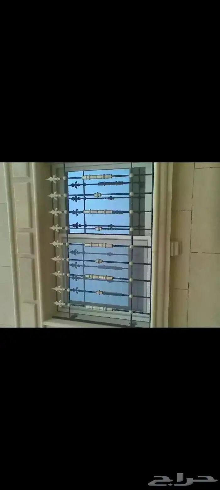 حامل حطب مقل حديد. درايش المونيم. درايش حديد . دربزين زجاج 1