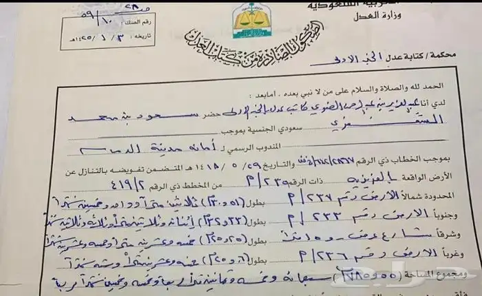 للبيع ارض الخبر حي الرجاء مساحة785متر سعر المتر 0