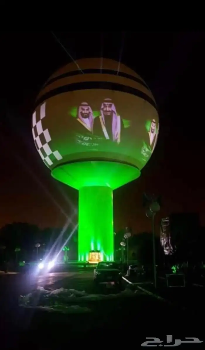 إضاءة اليوم الوطني- تأجير شاشات- سيتي كلر 1