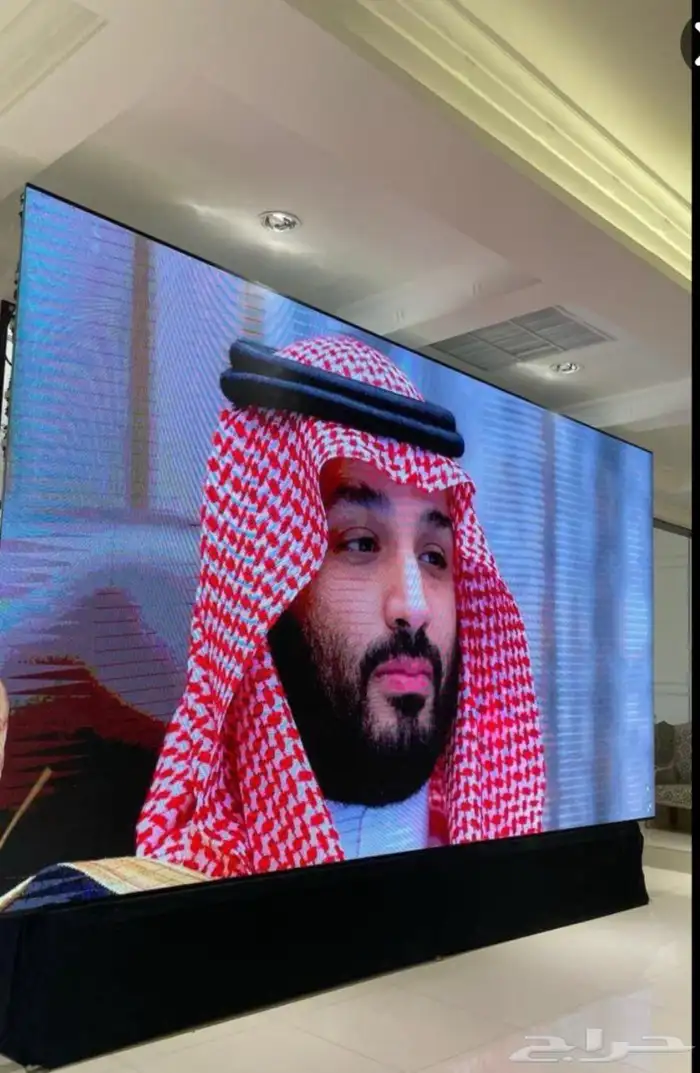 تجهيزات يوم الوطني كشافات الون الاخضر جهاز بار لد اخضرسيدي 1