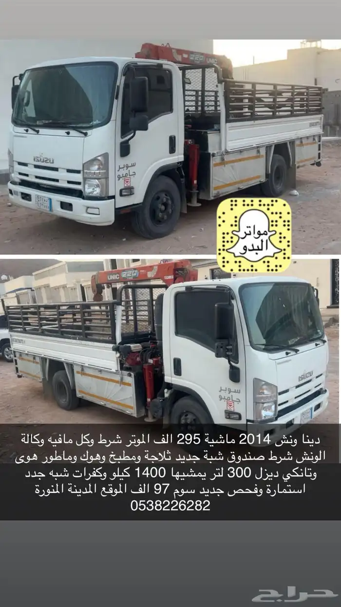 دينا ونش كرين هيدروليك للبيع 2014 3