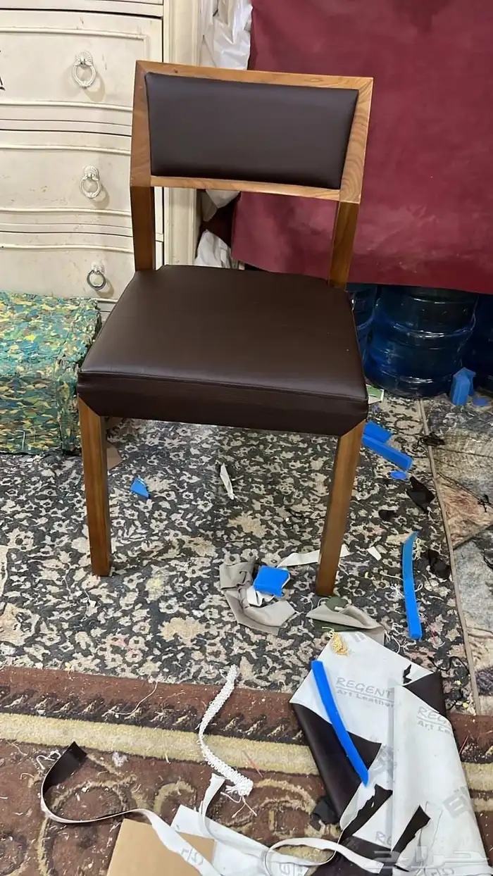 تنجيد كنب كراسي تغير قماش وسفنج 12