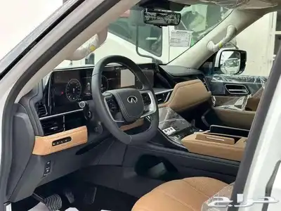 انفينيتي QX80 نص فل سعودي مع صيانه مجانيه سعر طيب index