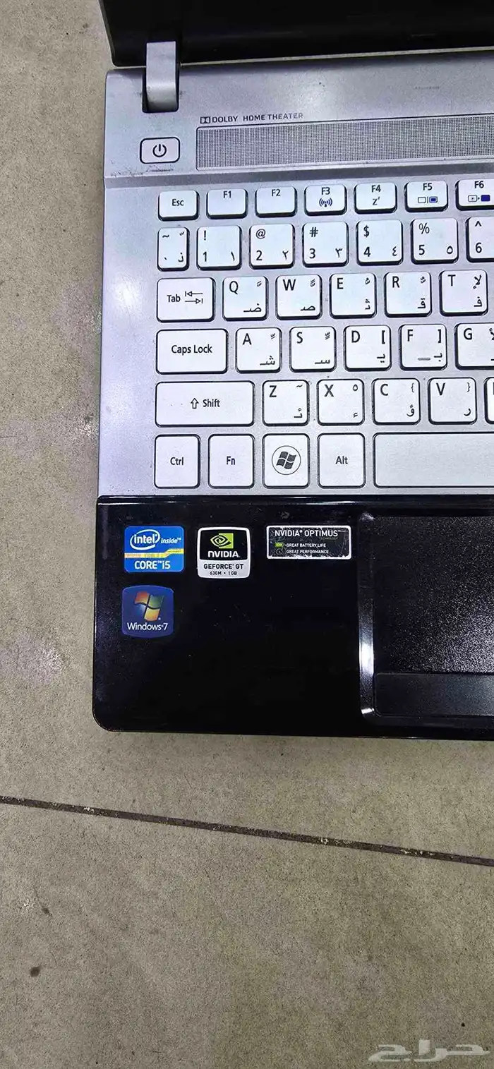 كمبيوتر لاب توب ايسر . وندوز 7 . معالج i5 1