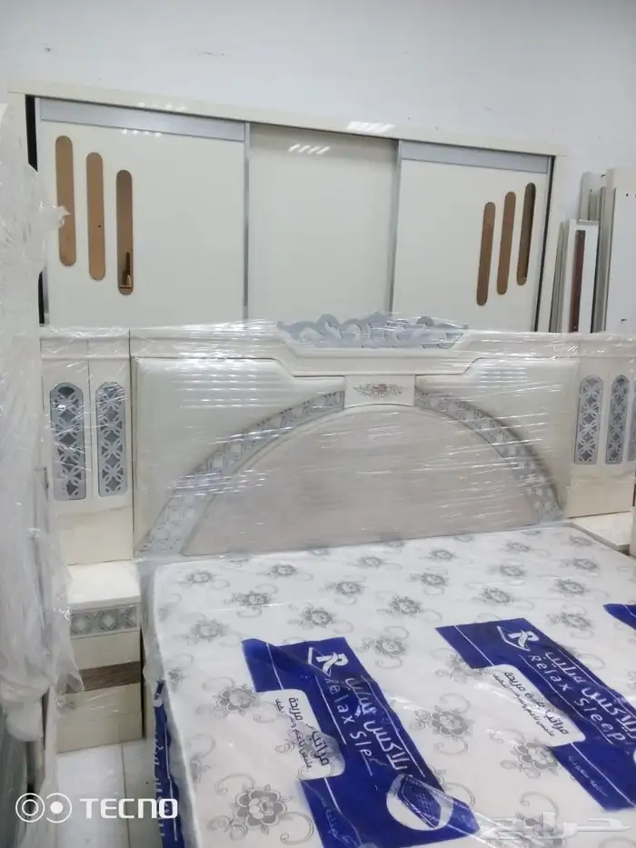 غرفه النوم مستعمل مع المرتبه وتركيب توصيل 3