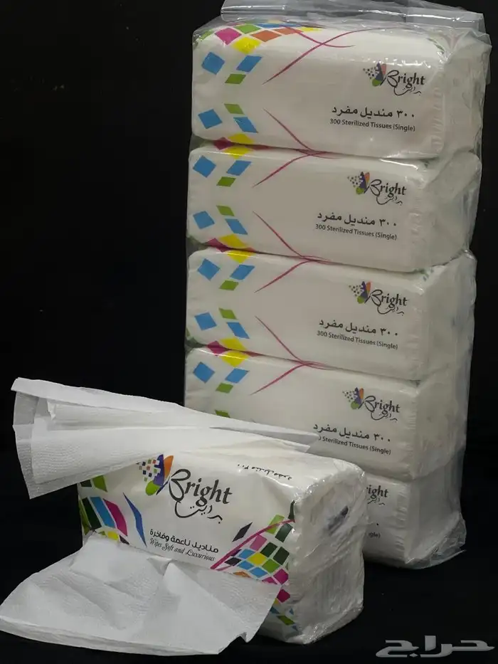 مناديل برايت الفاخره والناعمه 6