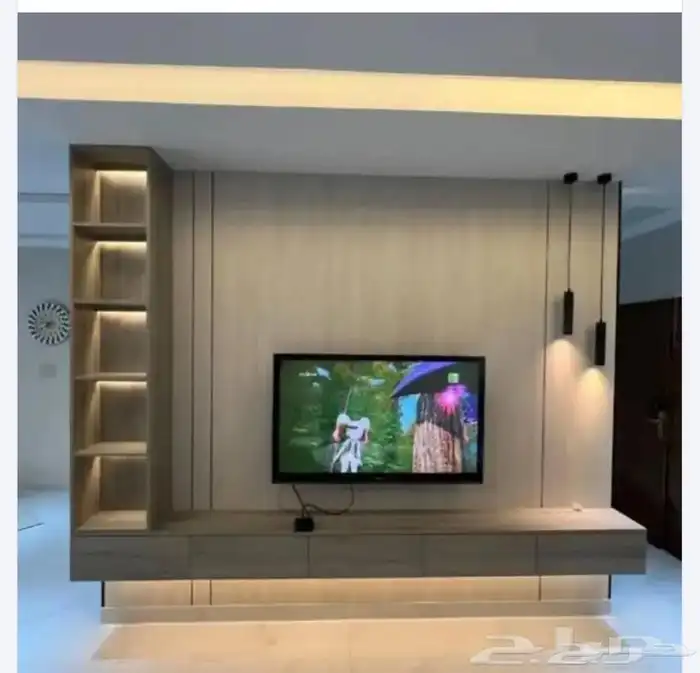 بديل الشيبورد ديكورات خلفيه تلفزيون شاشه سرير 7