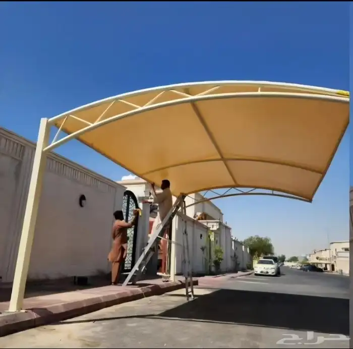 مظلات سيارات سواتر جلسات برجولات 5
