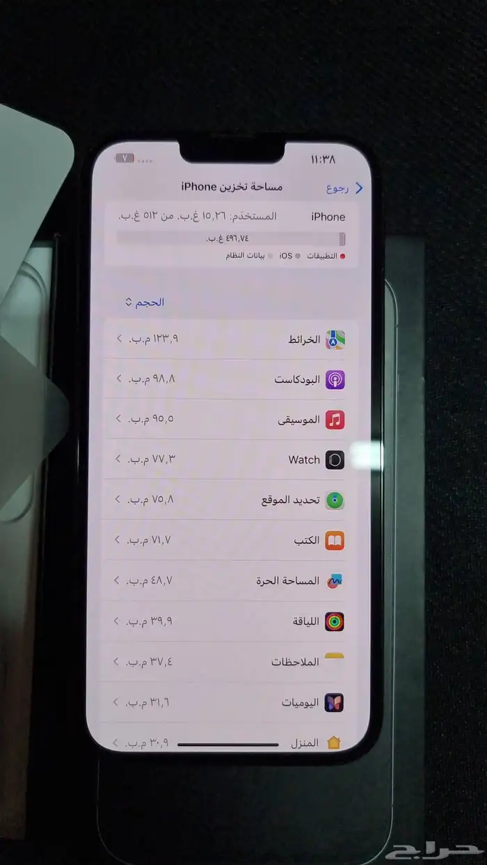 ايفون 13 برو ماكس 512 قيقا اصلي 7