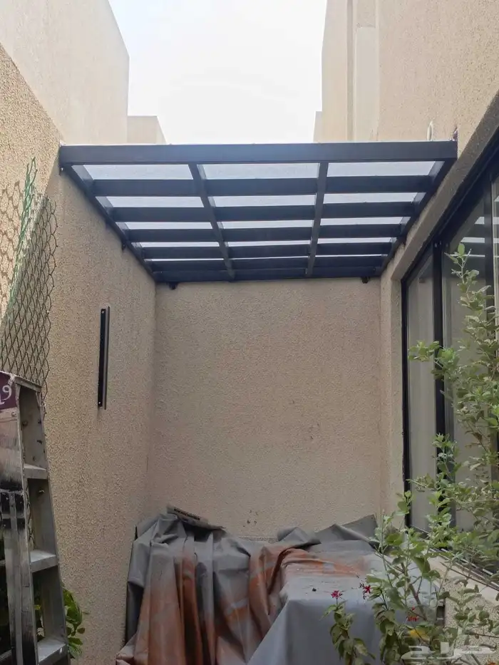 حداد مظلات سيارات مظلات جلسات 2