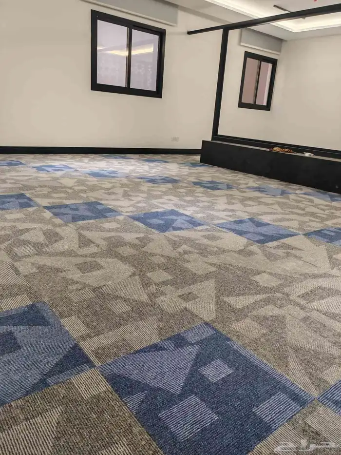 فرش مكاتب بلاط موكيت مكتبي مربعات للشركات والمؤسسات والمكاتب 0