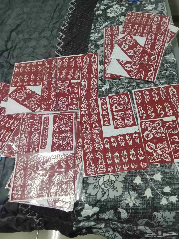 لصقات نقش حنى 5