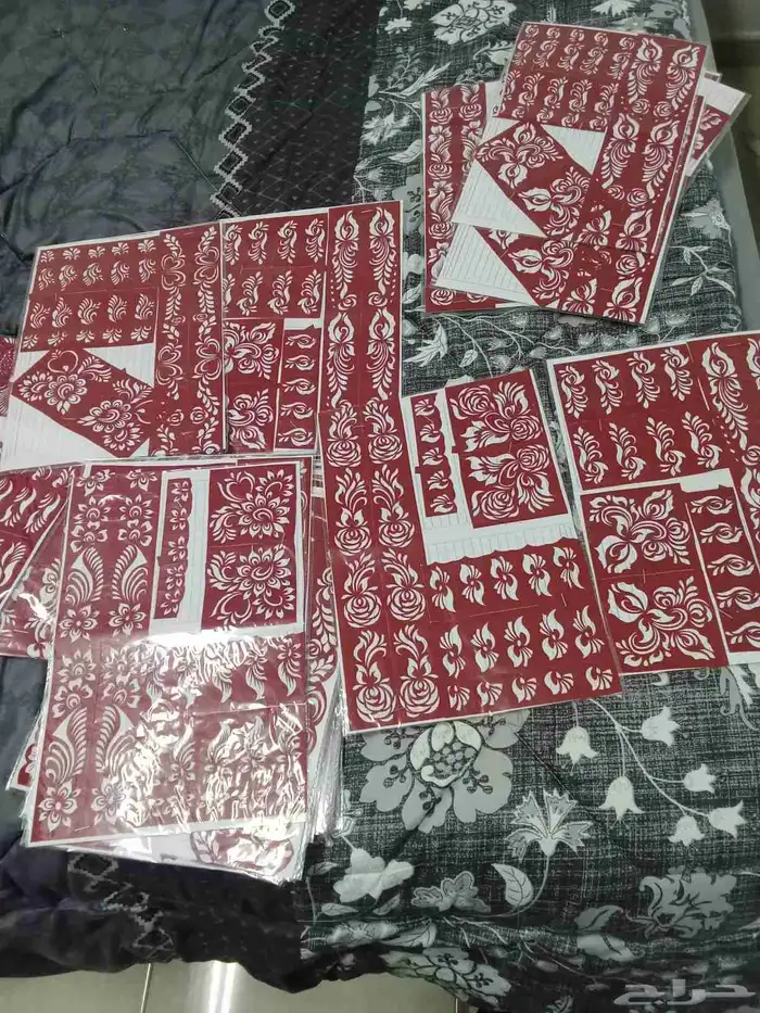 لصقات نقش حنى 4
