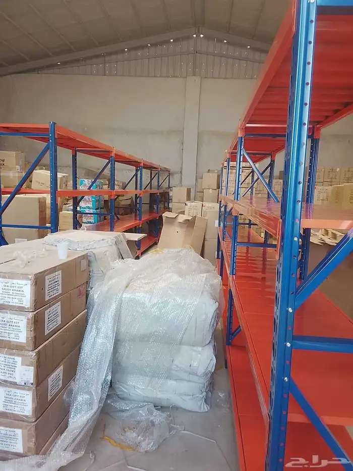 رفوف تخزين مستودعات شركات وبقاله 0