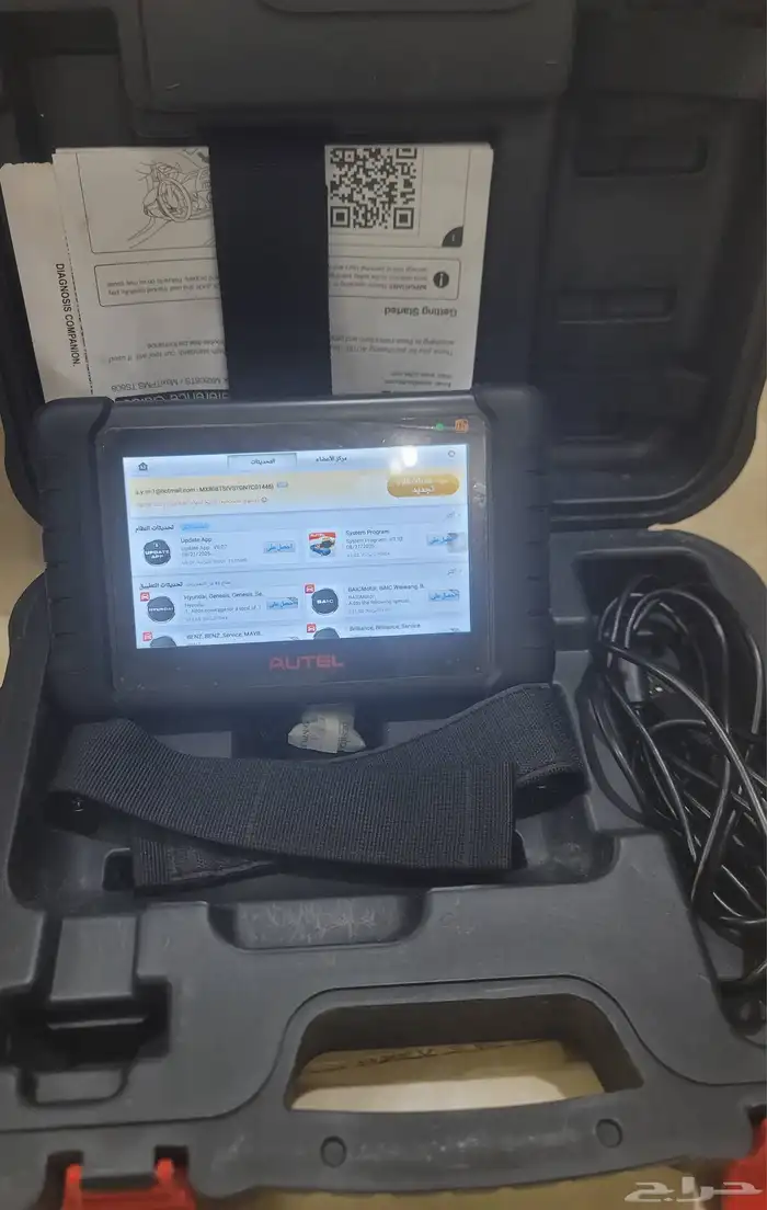 للبيع جهاز فحص وبرمجة جميع السيارات شركة AUTEL MX 808 6