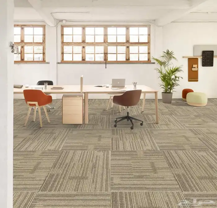 فرش مكاتب بلاط موكيت مكتبي مربعات للشركات والمؤسسات والمكاتب 18