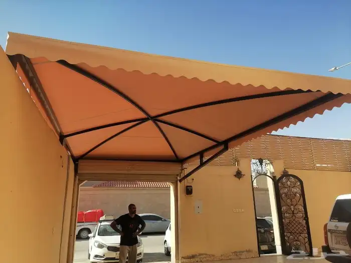 حداد مظلات سيارات مظلات جلسات 5