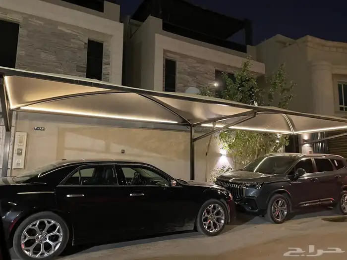 حداد مظلات سيارات مظلات جلسات 4