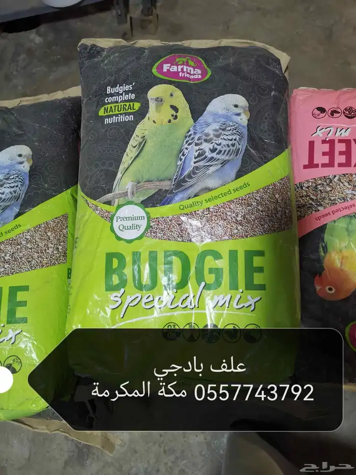 علف بادجي طيور الحب 0