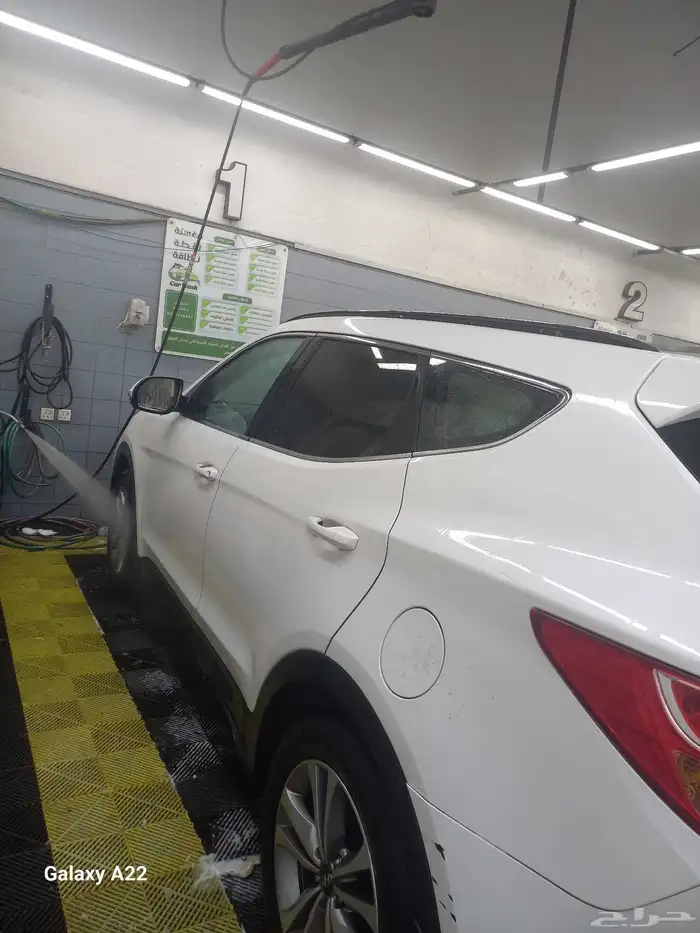 هونداي سنتافي للبيع اربعه اسندر بنزين المشى 500 الف المكينة 3