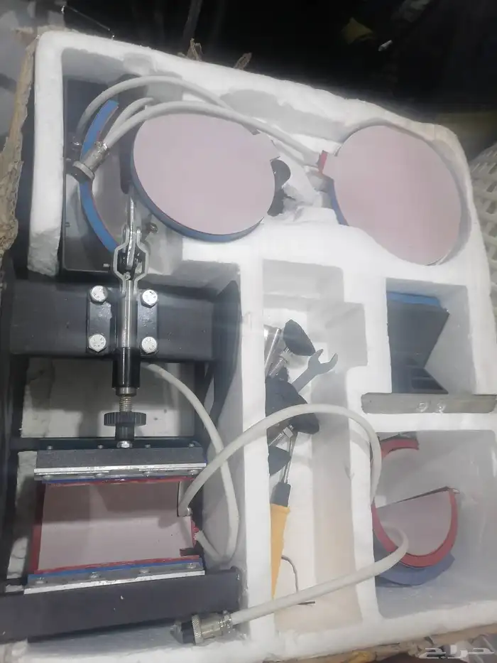 جهاز كبس طباعه حراريه و طابعه اديسون و جميع مستلزمات 1