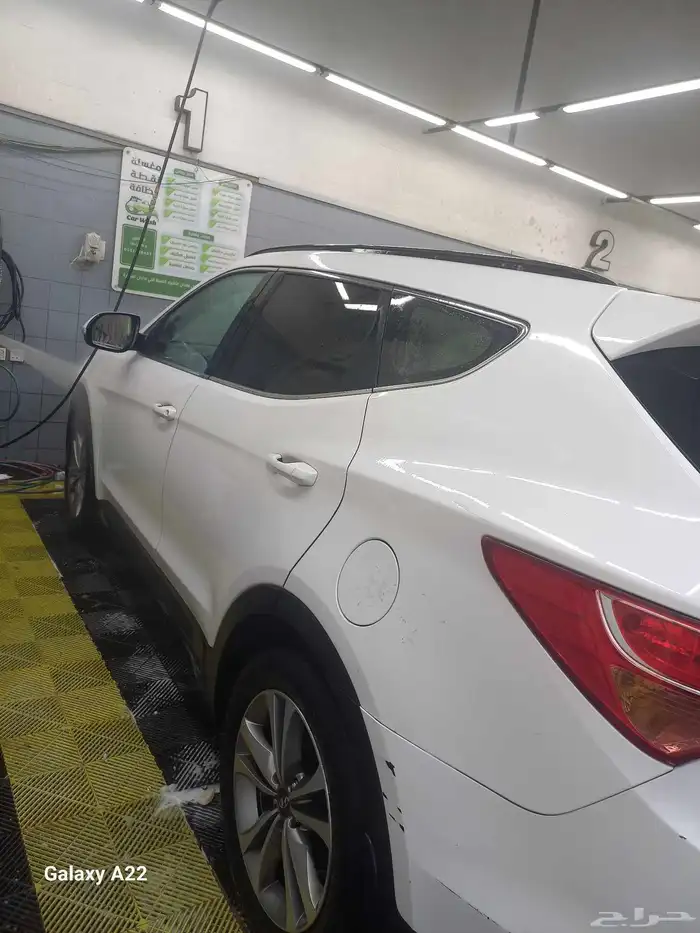 هونداي سنتافي للبيع اربعه اسندر بنزين المشى 500 الف المكينة 2