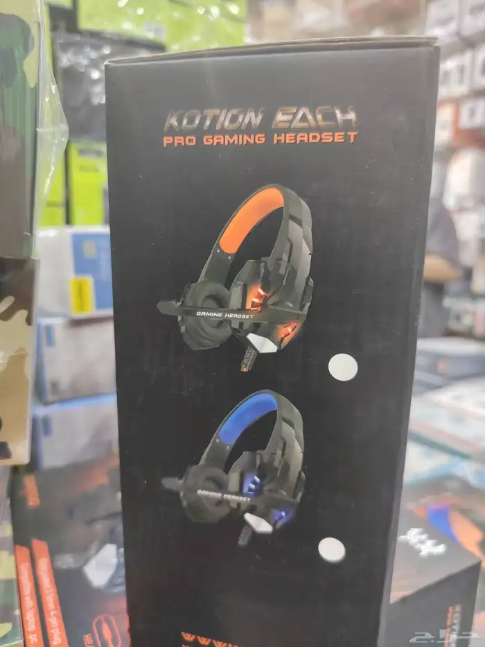 سماعة الألعاب Kotion Each G9000 هي سماعة رأس سلكية مصممة خصي 2